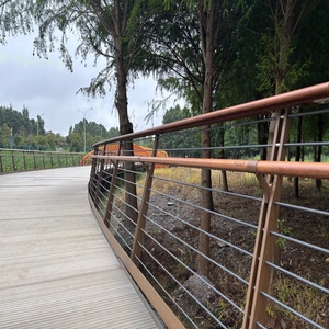 Hệ thống lan can cáp thép mạ kẽm cao cấp với dây cáp bền cho các ứng dụng cầu thang, sàn và ban công - Product Image 2