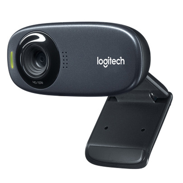 Logitech C270 HD Laptop Webcam Built-in Microphone Web Camera USB2.0 30fps Video Calling Camera Fixed Focus for Windows Mac