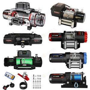ODMFactory precio de recuperación todoterreno 12V/24V 4*4 cabrestante eléctrico para coche 20000lbs 13500lbs 12000lbs con cuerda sintética - Product Image 5