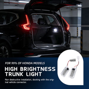 1 Pieza de Luces LED para Maletero de <span class=keywords><strong>Toyota</strong></span> Rav4 MK5 XA50, Lámparas Interiores para Compartimento de Equipaje, Scion Highlander <span class=keywords><strong>Prius</strong></span> Venza Canbus Blanco - Product Image 1