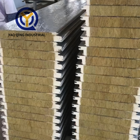 Paneles de Techo Compuestos de Aluminio YAOQING Personalizados, Paneles Sándwich Ignífugos de Lana de Roca para Techos de Edificios Industriales y Almacenes