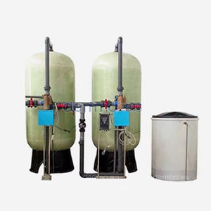 Système de filtration d'eau par osmose inverse industrielle avec garantie d'un an pour maison, hôtel, pompe, moteur, doté d'un récipient sous pression PLC central - Product Image 1