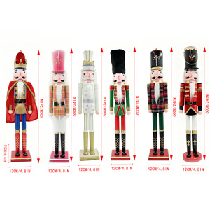 <span class=keywords><strong>Casse</strong></span>-noix soldat en bois Schima Superba de <span class=keywords><strong>60</strong></span> <span class=keywords><strong>cm</strong></span>, style minimaliste moderne, décoration de Noël, fournitures de fêtes, décorations pour la maison - Product Image 5
