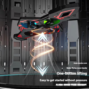Drone télécommandé en forme d'épée volante 2,4G à 4 canaux, portée 80M, en EVA, pour enfants et adultes, rotation 360° - Product Image 3
