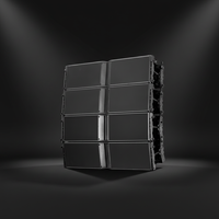 Système de haut-parleurs passifs professionnels pour grande scène, double enceinte Line Array trois voies de 12 pouces, néodyme 8 ohms, en contreplaqué de bouleau russe