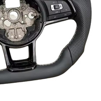 Volant sport en cuir pour Volkswagen VW Golf Mk7 GTI Golf R Polo GTE Passat Jetta Accessoires de voiture personnalisés