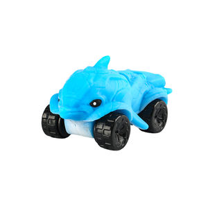 Nieuw Ontwerp 2025 Oem Cool Stretch Speelgoed Haai & Dolfijn Auto Knuffel Dier Speelgoed Magisch Zand Stress Verlichting Fidget Speelgoed Voor Kinderen - Product Image 4