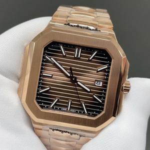 Montres de plongée mécaniques en acier CUBITUS 5821 45mm Cal.330 avec mouvement ETA, prix d'usine en gros, montres de luxe pour hommes, Relojes Hombre - Product Image 5