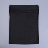 Sacs à linge en filet de tissu réutilisables pour hôtel, maison, voyage, vente chaude, noir, filet raffiné, différentes tailles