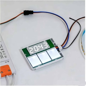 إضاءة LED ذكية للمرآة الحمامية بقوة 36 واط وتيار 5 أمبير بجهد 12 فولت تيار مستمر، مع مستشعر حركة، إضاءة أحادية/ثلاثية الألوان، تشغيل/إيقاف، خافت إضاءة باللمس، مستشعر حثي IP65 - Product Image 1