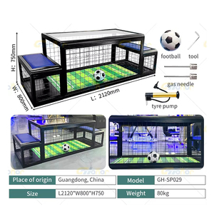 Vui chơi giải trí đồng xu trò chơi máy vui <span class=keywords><strong>mini</strong></span> trẻ em chơi thể thao dưới bàn bóng đá ngồi ghế đá trò chơi bóng đá lồng thiết bị <span class=keywords><strong>Arcade</strong></span> - Product Image 2