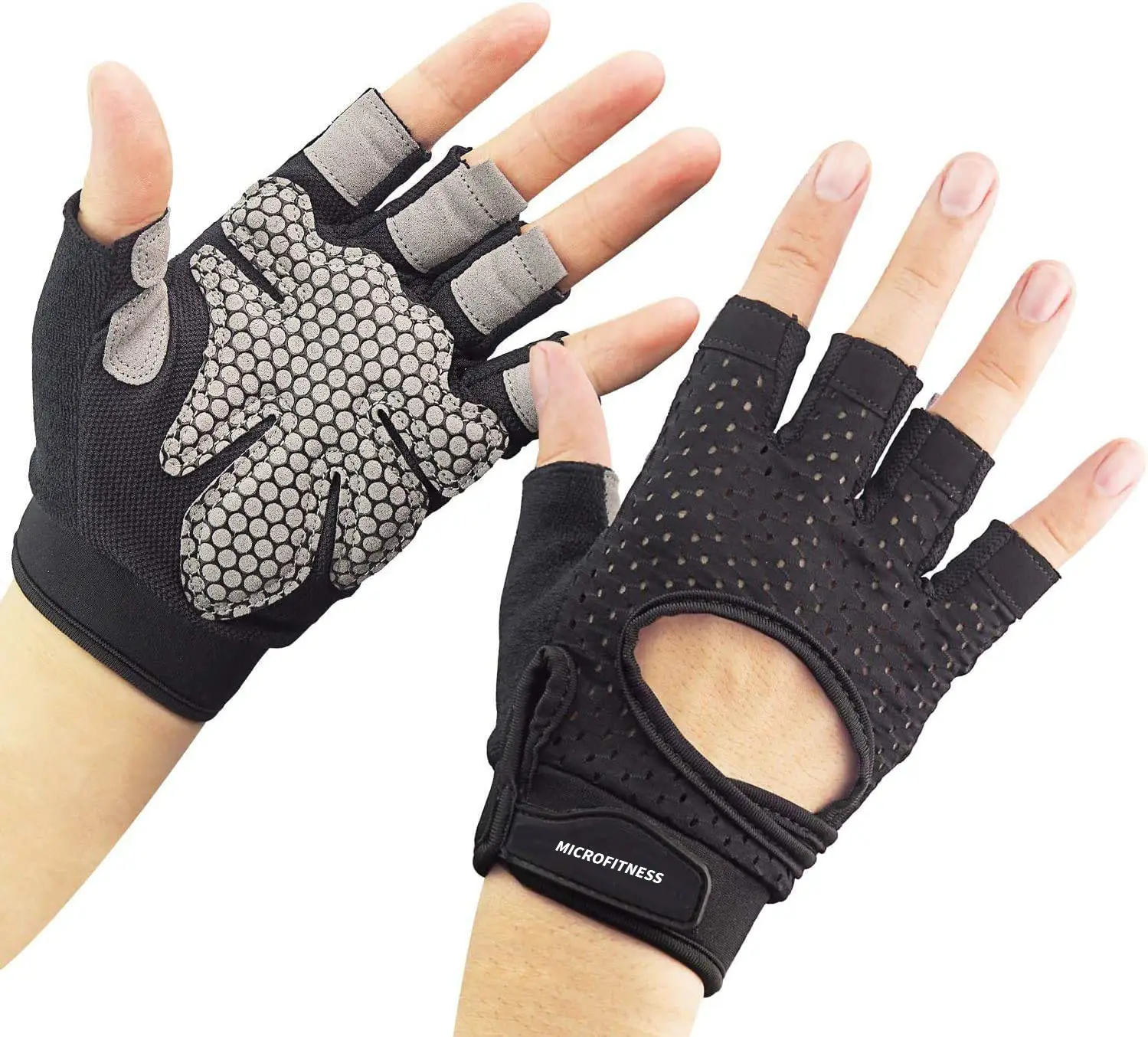 Gants d'entraînement Gants d'haltérophilie Protection de soutien de la paume pour hommes femmes, gants d'exercice Sports pour l'entraînement, le fitness, la salle de sport,