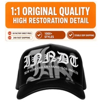 Envío Rápido, Gorras de Béisbol con Logotipo Bordado Personalizado, Gorras de Gamuza Personalizadas con Logotipo Bordado al por Mayor, Gorras Barbas