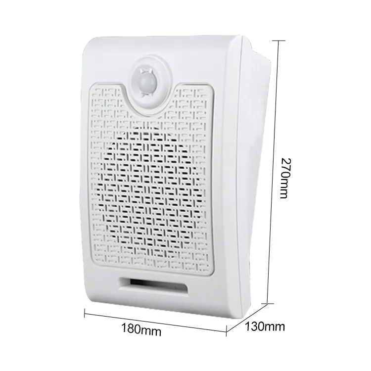 5-7 Meters Infrared PIR Detective Motion Sensing Activated Sound Device for Indoor Loud Promotion