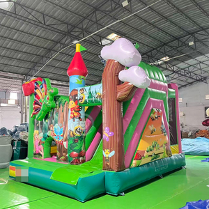 Divertido <span class=keywords><strong>Castillo</strong></span> <span class=keywords><strong>Inflable</strong></span> <span class=keywords><strong>4x4</strong></span> con Tobogán - Product Image 3