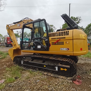 Excavatrice CAT315D2GC 15T, faible nombre d'heures, stock disponible, fabrication japonaise, système hydraulique d'origine, moteur, boîte de vitesses, vente chaude, prix abordable - Product Image 2