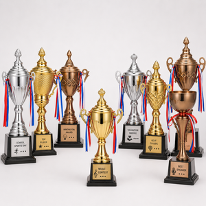 Custom Sports Event <b>Trophy</b> <b>Cup</b> Award Metal Resin Zinc Alloy Options Winner Medal Plaque Souvenir Ceremony Gift Prize <b>Trophy</b> - Product Image 1