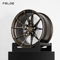 Jantes forgées sur mesure en aluminium satiné 6061-T651 à rayons en Y, de 15 à 26 pouces, 5x120.65 5x114.3 pour Porsche 911 GT3 RS Ram 1500 TRX