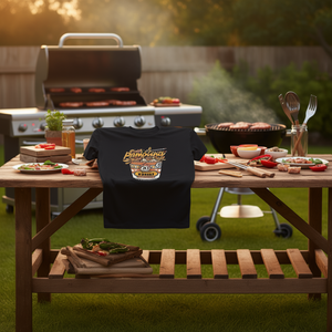 T-shirt Pampling 20 Years Of Cookin, abbigliamento promozionale unisex nero - Product Image 3