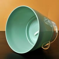 P166 Pot de plantes à arrosage automatique en plastique pour la décoration de pépinière