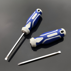 Multipurpose <b>Screwdriver</b> 400 Mm Flat Head Bit Anti-Slip Handle Plastic Diy Tool Set - Product Image 1