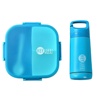 M01 Vente en gros de boîtes à lunch rectangulaires personnalisées pour enfants, ensemble bento à plus de 3 compartiments, sans BPA, écologiques, empilables, compatibles micro-ondes, isothermes