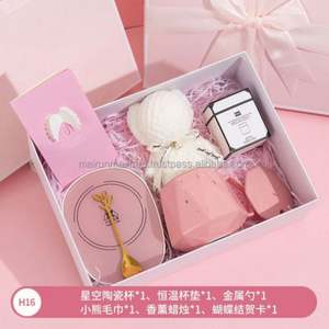 ชุดแก้วกาแฟและแก้วน้ำชาขายส่งสำหรับเป็นของขวัญสำหรับผู้หญิง - ของขวัญวันเกิด งานแต่งงาน ของแจกบริษัท พร้อมพิมพ์ลายส่วนตัว - Product Image 4