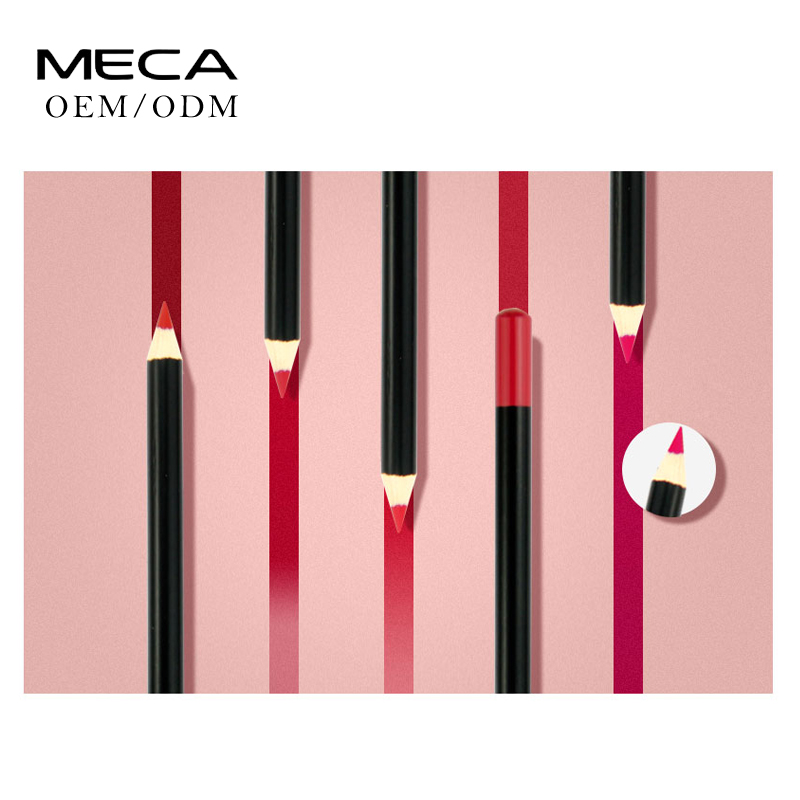Wholesale waterproof long-lasting private label creamy lip liner matte makeup smoothly lipliner pencil