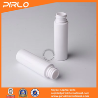 Flacon compte-gouttes en plastique de couleur blanche unie de 30ml avec bouchon compte-gouttes Flacon compte-gouttes cosmétique en plastique pour sérum d'essence d'huile essentielle