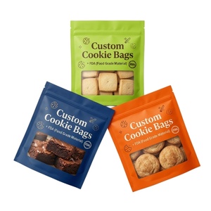 8oz Matte Finish Doypack Bags BOPP Film Heat Sealable Lock Custom Size OEM Fast Shipping for Local Bakery Treats - Product Image 1