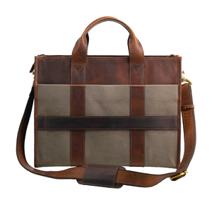 Direct Factory Supply Genuine Leather Laptop Bag for Business Meetings Office Work and Professional Everyday Available For Sale - Product Image 6