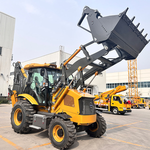 Minicargadora con Retroexcavadora de 9500 kg, 7 kW, 6120x2410x3763 para Uso en Construcción y Agricultura - Product Image 1