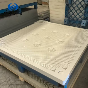 قطعة واحدة بهيكل قناة مفتوحة سهلة التنظيف لغرفة PPC مصبوب لمعدات كبس المرشحات - Product Image 6