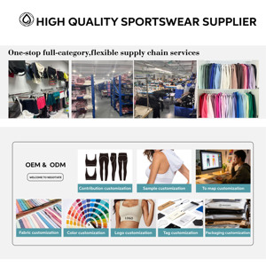 Leggings de sport et yoga personnalisés, sans couture, taille haute, effet push-up, légers, pour l'entraînement, OEM - Product Image 6