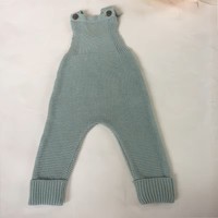 Combinaison sans manches pour bébé unisexe vert clair 100% coton, body tricoté à bretelles, salopette beige, ensembles de vêtements d'automne