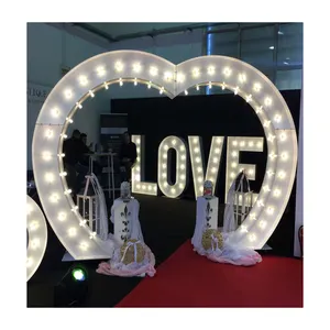 2024New Product Big Giant Large Love Marquee Letters 3ft 4ft 5ft Light Up Marquee Number For Events Decoration