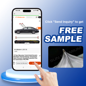 Film de protection de peinture PPF haute brillance avec garantie de 10 ans, auto-réparateur, film TPU PPF pour voiture, film transparent noir mat, <span class=keywords><strong>papier</strong></span> vinyle pour voiture - Product Image 2