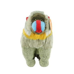 Realistico Mandrill peluche realistico animale selvatico bambola imbottita morbida giungla <span class=keywords><strong>scimmia</strong></span> simulazione <span class=keywords><strong>Primate</strong></span> peluche per regalo per bambini - Product Image 4