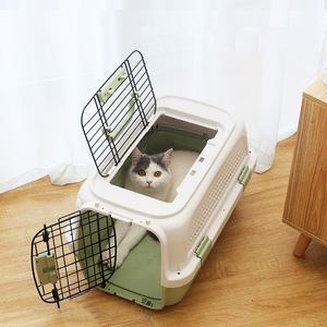 <span class=keywords><strong>Caja</strong></span> <span class=keywords><strong>de</strong></span> Transporte Portátil <span class=keywords><strong>para</strong></span> Mascotas, <span class=keywords><strong>Caja</strong></span> <span class=keywords><strong>de</strong></span> <span class=keywords><strong>Viaje</strong></span> <span class=keywords><strong>para</strong></span> Mascotas con Gran Espacio, Jaulas <span class=keywords><strong>de</strong></span> <span class=keywords><strong>Viaje</strong></span> Portátiles <span class=keywords><strong>de</strong></span> Polipropileno <span class=keywords><strong>para</strong></span> Perros - Product Image 4