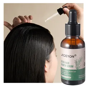OEM Factory Organic Herbal Hair Serum Private Label Castor Oil Rosemary Mint Scalp Hair Treatment Products Hair Growth Serum