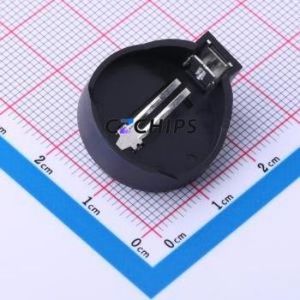 BS-2-1 Button & Strip Battery Connector Through hole Component (THT) Connector Battery Holder CR2032 - Product Image 1