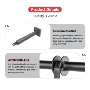 Rodillo de Muñeca para Entrenamiento de Gimnasio VIGFIT, Fortalecedor de Muñeca de Alta Resistencia Montado en Rack, Rodillo de Muñeca para Fortalecer el Antebrazo - Product Image 5