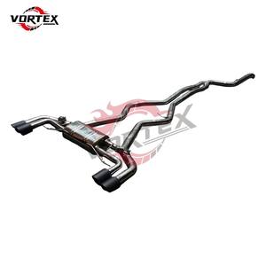 Système d'échappement Catback à soupapes Vortex en acier inoxydable, installation facile pour BMW G20 G21 M340i 3.0T 2020-2025 - Product Image 2