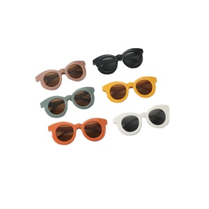New Styles <strong>Children</strong> Round <strong>Frame</strong> <strong>Plastic</strong> Fashion Sun <strong>Glasses</strong> Designer UV 400 Sports Custom Logo Sunglasses for Kids - Product Image 6