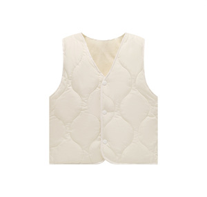 <strong>Girls</strong> Winter Warm Vest Children's Clothing Unisex Sleeveless Coat Lightweight V-Neck Waistcoat <strong>Gilet</strong> for <strong>Toddler</strong> - Product Image 1