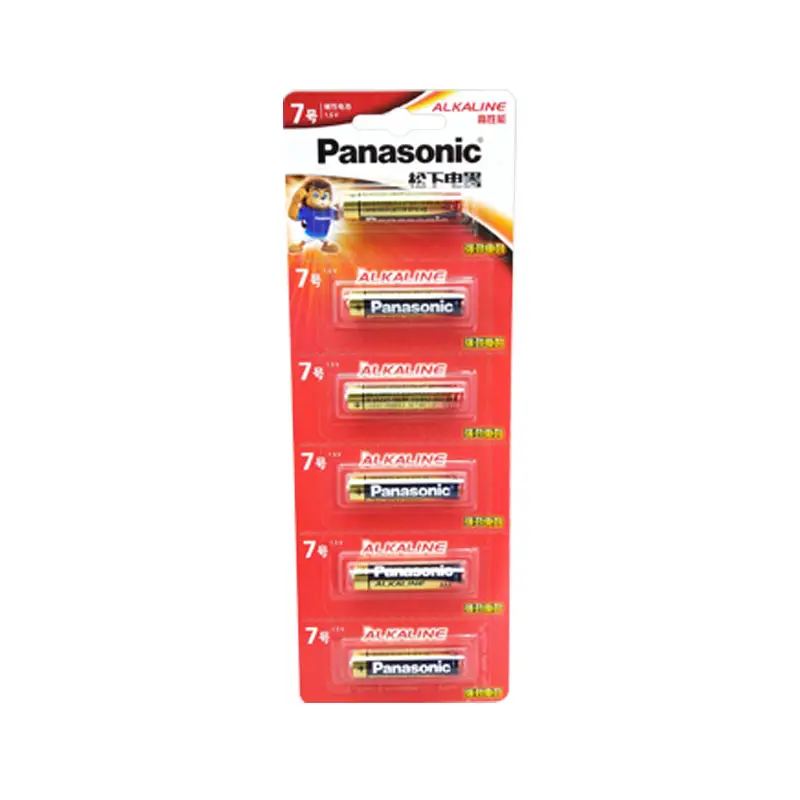 Panasonic 1,5 В AAA № 7 щелочная батарея LR03BCH/B6 для смарт-блокировки кондиционера пульт дистанционного управления