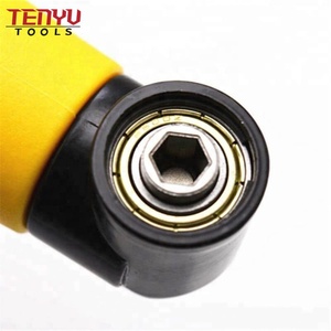 Adaptateur de perceuse sans fil à Angle droit, embout de <span class=keywords><strong>tournevis</strong></span> 1/4 ", accessoire de perceuse à tige hexagonale - Product Image 5