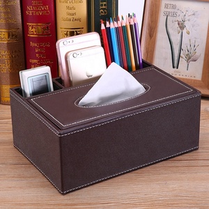 Ugreen — organiseur de <span class=keywords><strong>bureau</strong></span> multifonctionnel en <span class=keywords><strong>cuir</strong></span> PU, avec tiroir pour cartes de visite, stylo, téléphone portable et papeterie - Product Image 3