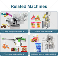 Machine d'emballage automatique de barres de chocolat ORME, emballage en aluminium doré, prix