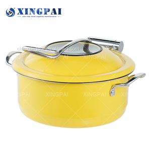 XINGPAI restaurant equipment nuovo design rotondo 4/5 litri scaldavivande elettrici in acciaio inossidabile per la ristorazione - Product Image 5